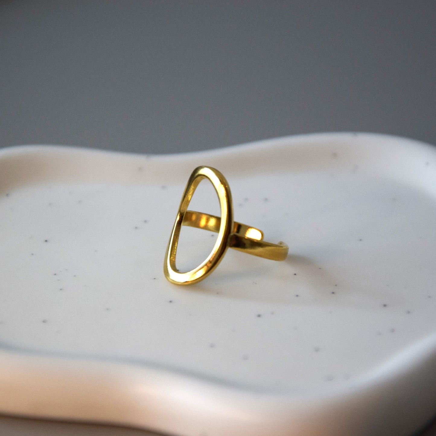 Bague rond irrégulier