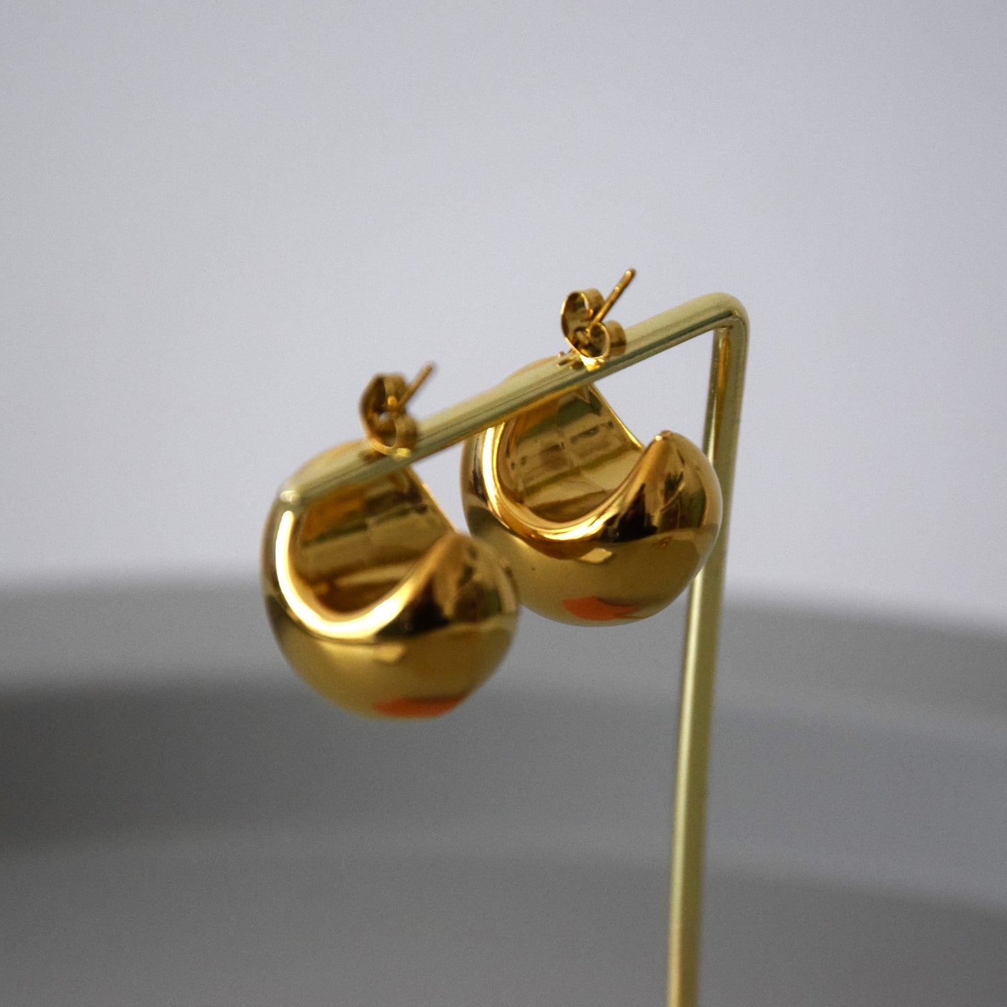 Boucle d'oreille ronde