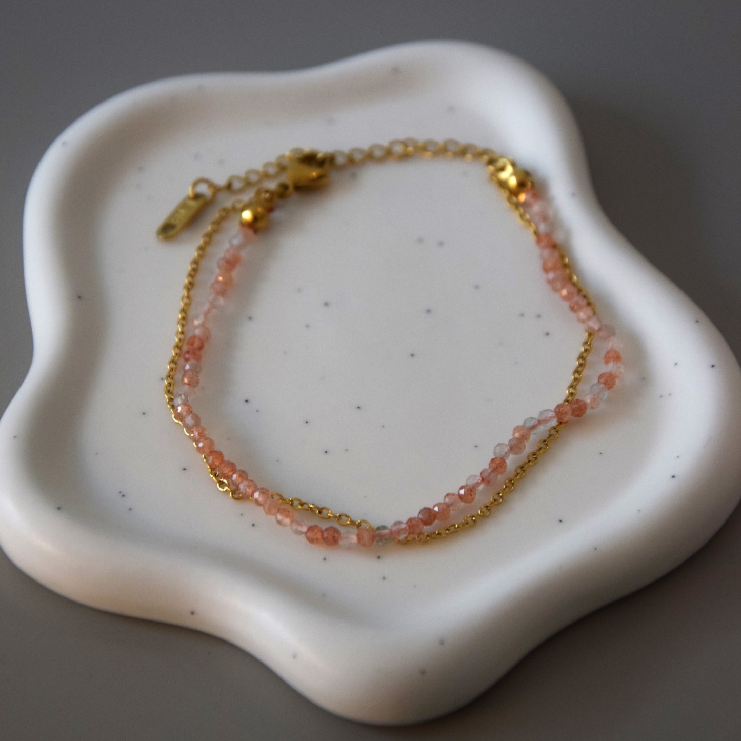 Bracelet nuances de rose