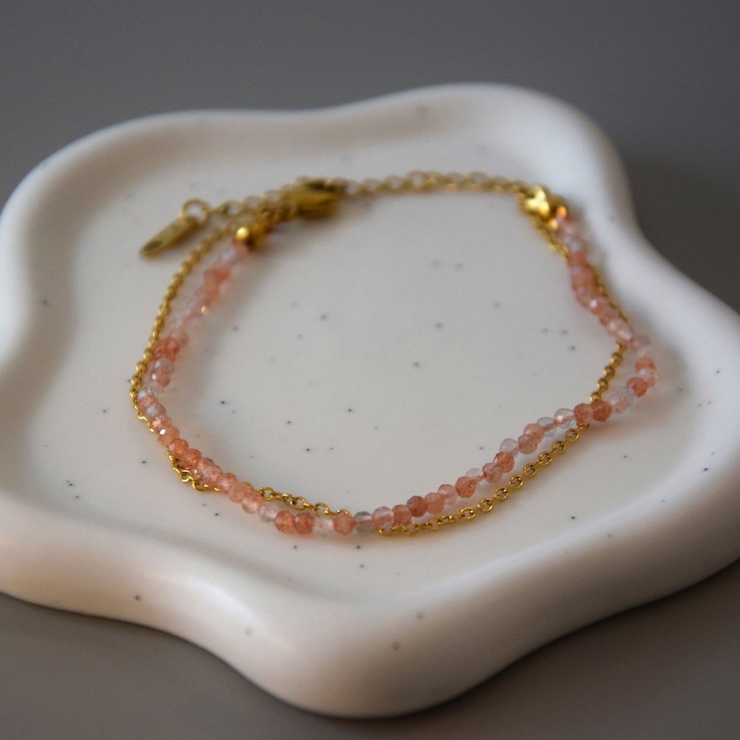 Bracelet nuances de rose