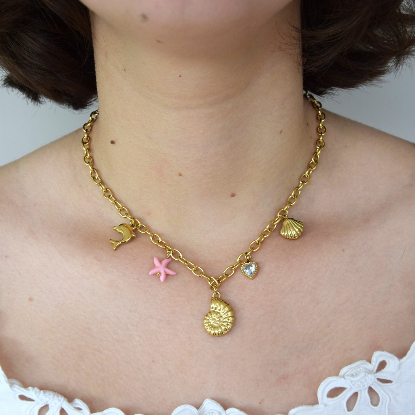 Collier coquillage