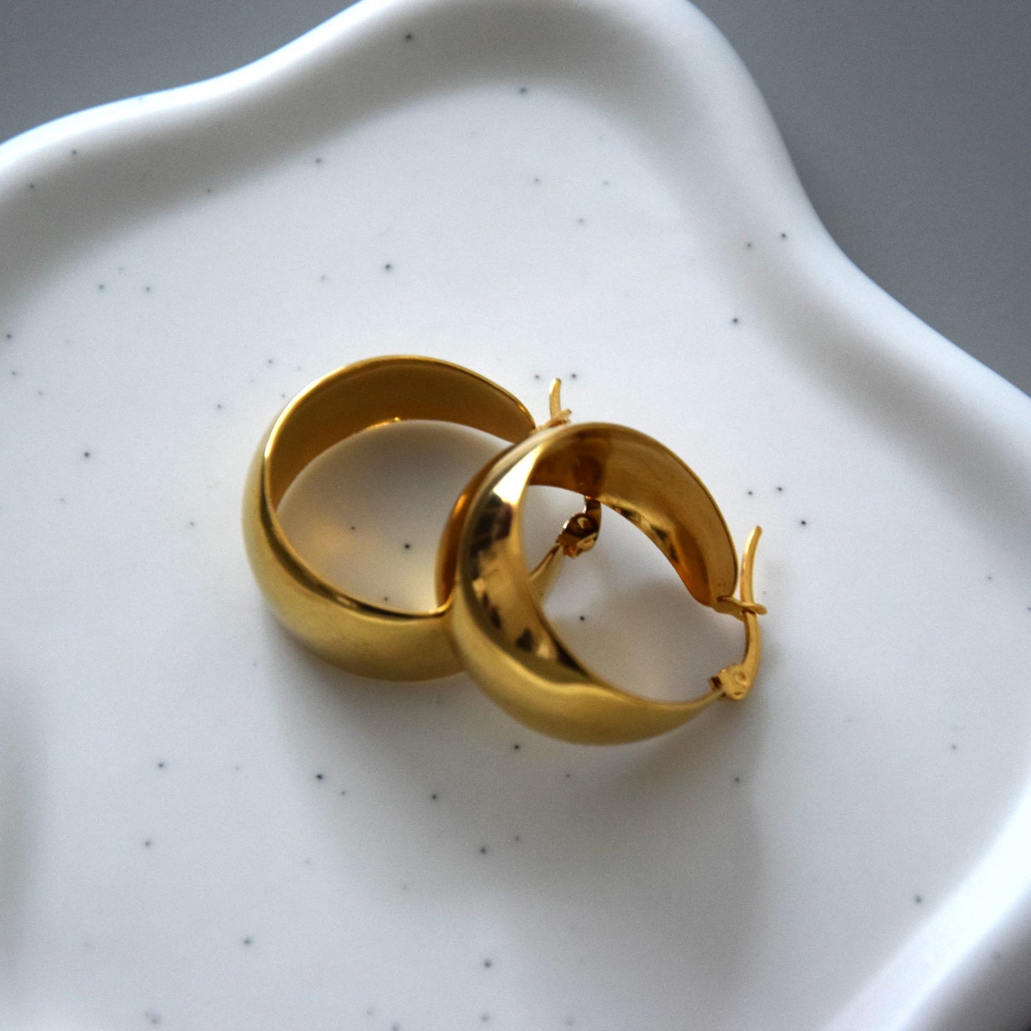 Boucle d'oreille anneau