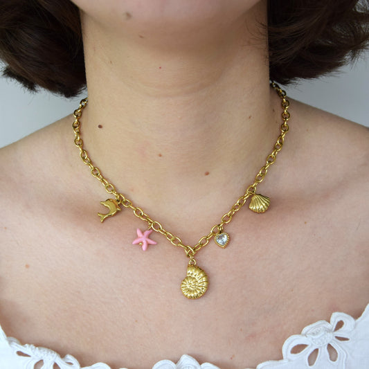 Collier coquillage