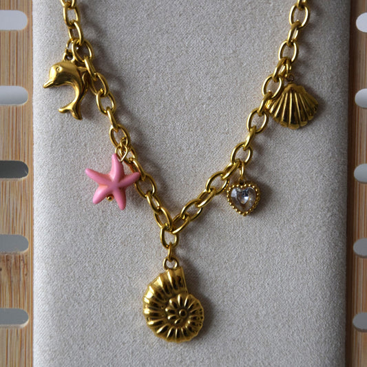 Collier coquillage