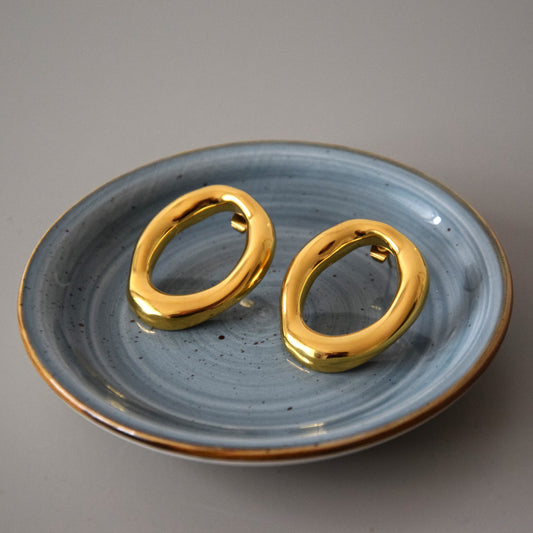 Boucle d'oreille ronde