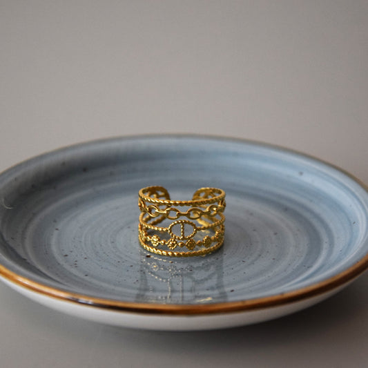 Bague dentelle